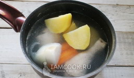 куриный суп-пюре с тыквой