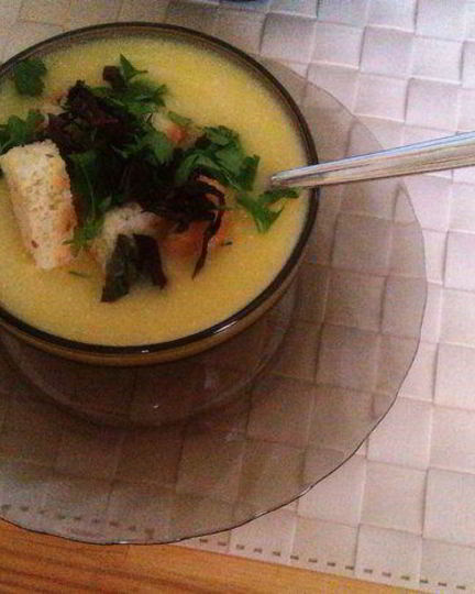 Рецепт легкого овощной суп-пюре