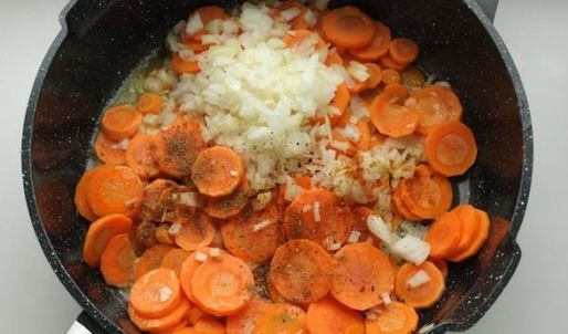 морковно-ананасовый суп-пюре с карри