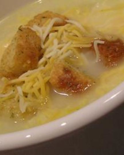 Рецепт овощного супа-пюре с цветной капустой