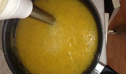 овощной суп-пюре со сливками