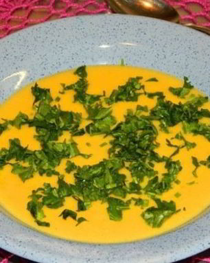 Постный гороховый суп-пюре