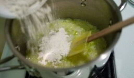 сливочный суп-пюре с шампиньонами