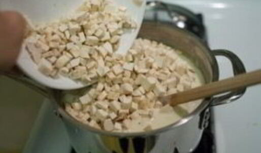 сливочный суп-пюре с шампиньонами