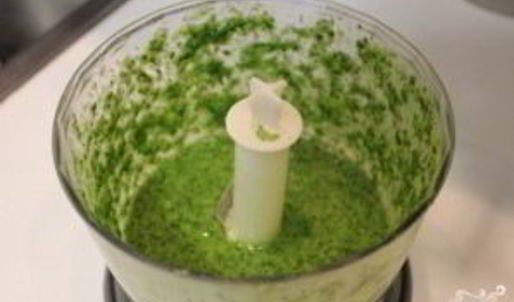 суп-пюре из брокколи с семгой