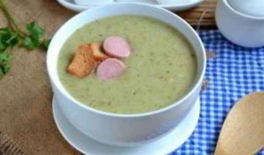 суп-пюре из брокколи со сливками