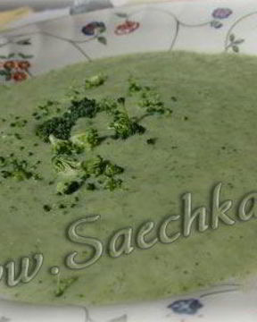 Суп-пюре из брокколи