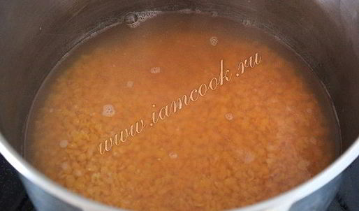 суп пюре из чечевицы