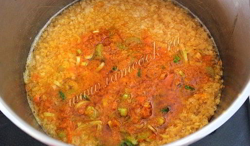 суп пюре из чечевицы