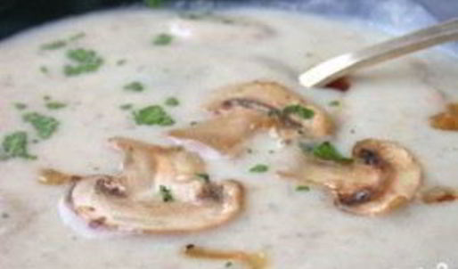 суп-пюре из грибов