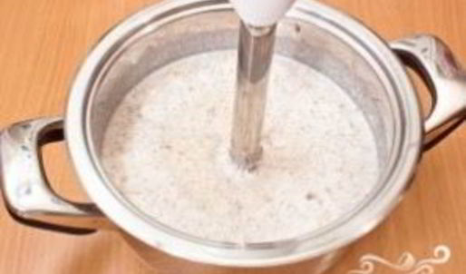 суп-пюре из грибов