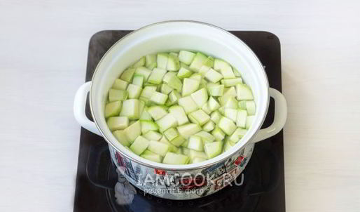 суп-пюре из кабачков с плавленным сыром