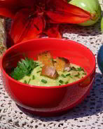 Суп-пюре из кабачков