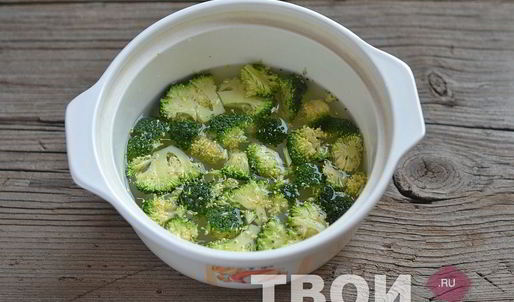 суп пюре из капусты брокколи