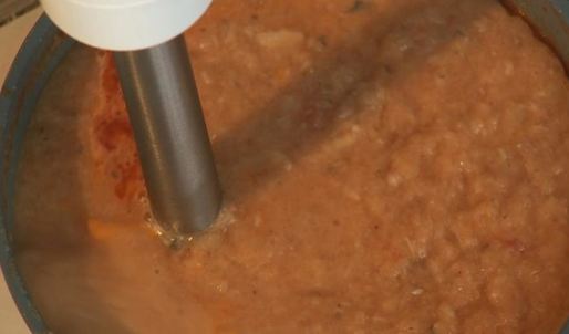 суп-пюре из хека