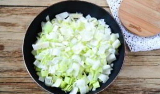 суп-пюре из лука-порея