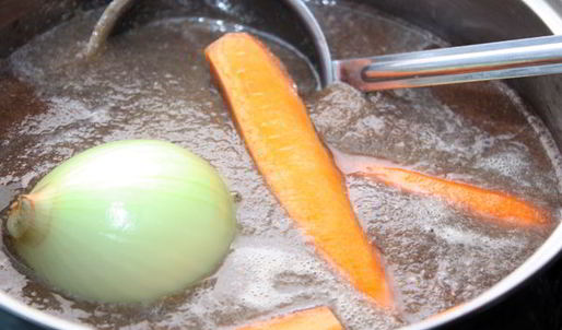 суп-пюре из шампиньонов