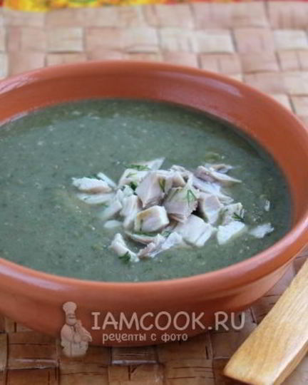 Рецепт супа пюре из шпината