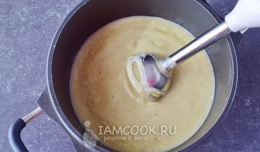 суп-пюре из цветной капусты со сливками