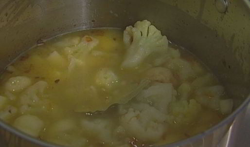 суп-пюре из цветной капусты