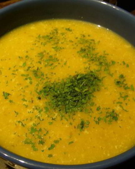 Рецепт супа-пюре из тыквы и яблока