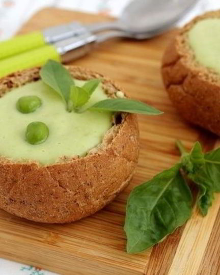 Рецепт супа-пюре из зеленого горошка