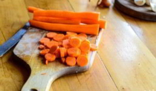 суп-пюре овощной со сливками