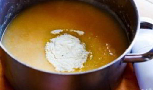 суп-пюре овощной со сливками