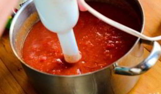 суп-пюре овощной со сливками