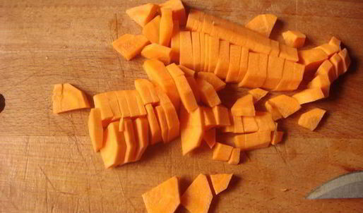 суп-пюре с креветками и картофелем