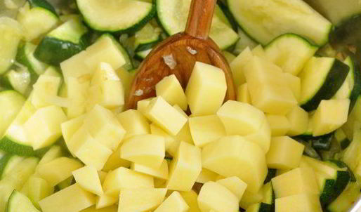 суп-пюре с цуккини