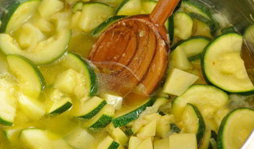 суп-пюре с цуккини