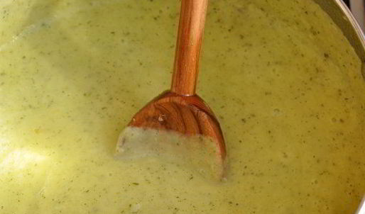 суп-пюре с цуккини