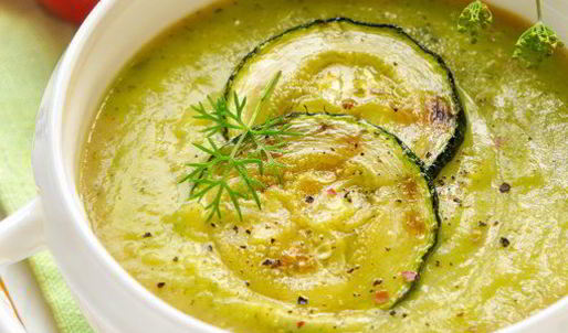 суп-пюре с цуккини