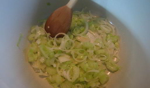 суп-пюре с тыквой на бульоне из сухих белых грибов