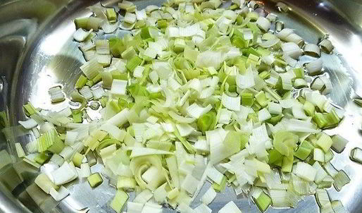 тыквенный суп-пюре с нутом и креветками