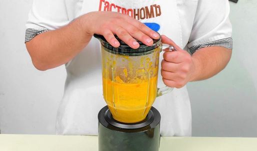 тыквенный суп-пюре с пряными сливками