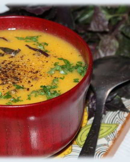 Рецепт яблочно-морковного суп-пюре