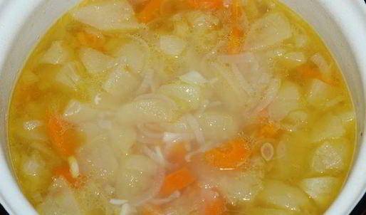 яблочно-морковный суп-пюре