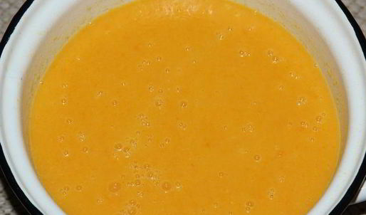 яблочно-морковный суп-пюре