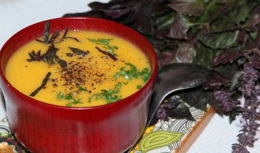 яблочно-морковный суп-пюре