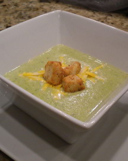 Рецепт суп с брокколи и сыром по-быстрому