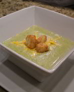 Суп с брокколи и сыром по-быстрому