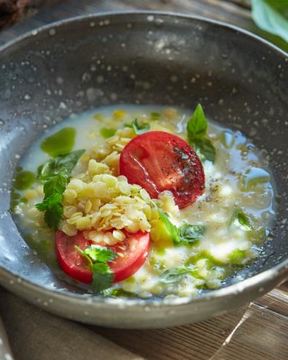 Суп с чечевицей