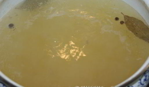 суп с пшеном и зеленой фасолью