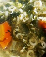 Суп с вакаме в японском стиле в мультиварке