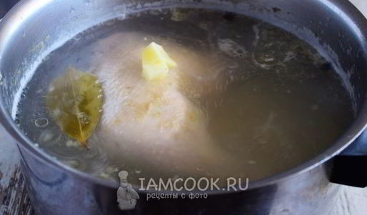 суп с замороженным зеленым горошком