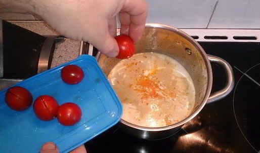 суп том ям c тигровыми креветками