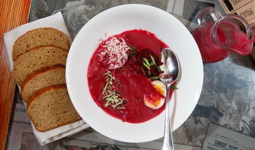 холодный свекольник