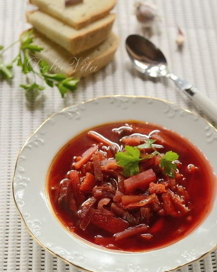 Рецепт свекольника постного